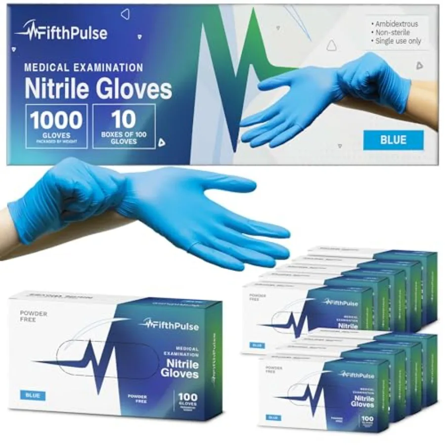 Blue Nitrile Exam G…