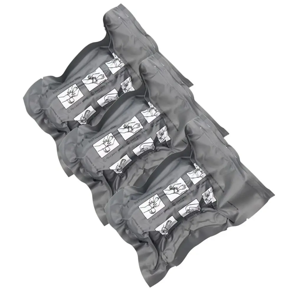 Soluble Material Hemostatic Bandage Chitosan Gauze Non-woven Fabric Stop Bleeding Gauze Kaolin Impregnated