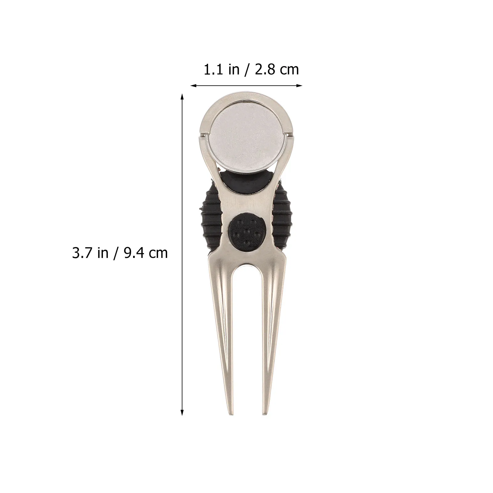 Golf Green Fork Divot Fixer and Ball Marker Tool Repair Toolst Pitch Accessories Maker