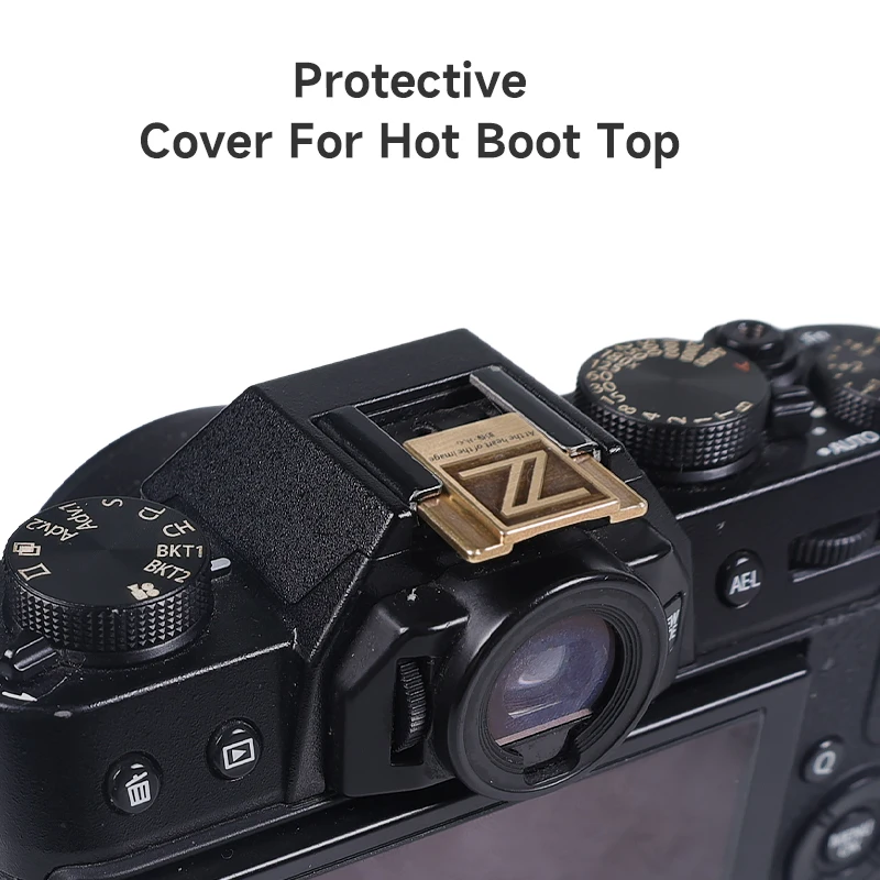 camera accessory hot boot cover flash camera hot boot cover metal Used for Nikon Z7II DSLR digital camera Nikon universal style