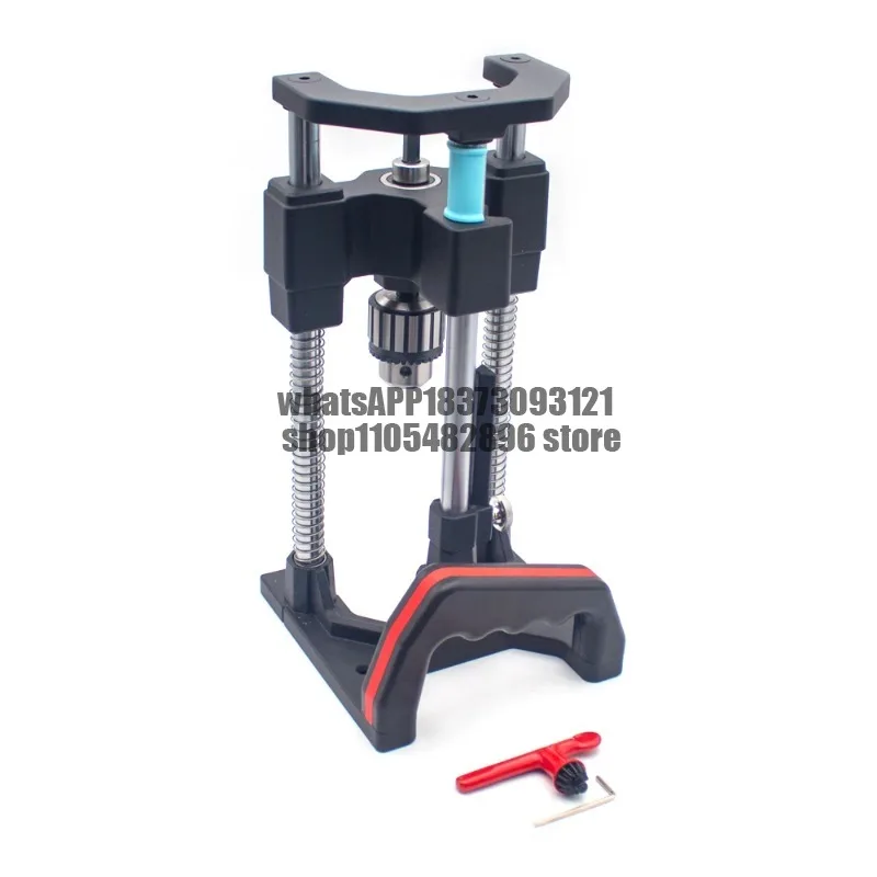 Multi-Function Vertical Drilling & Tapping Guide with Scale - For Wood, Aluminum Profile, and Angled Drilling