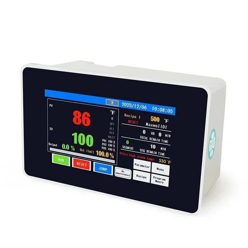 

FirePerfect Pottery Kiln Controller 4-20mA Alarm with Free Smartphone App Temperature Control for Oven Windows & MAC Software