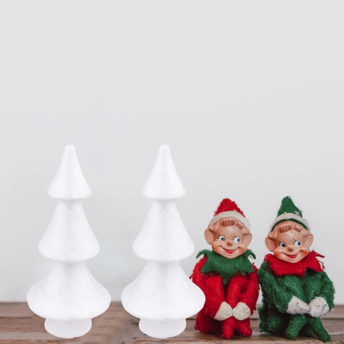 

2Pcs Simulation Foam Christmas Tree DIY Craft Kit for Kids Stimulate Imagination Great for Holiday Decorations