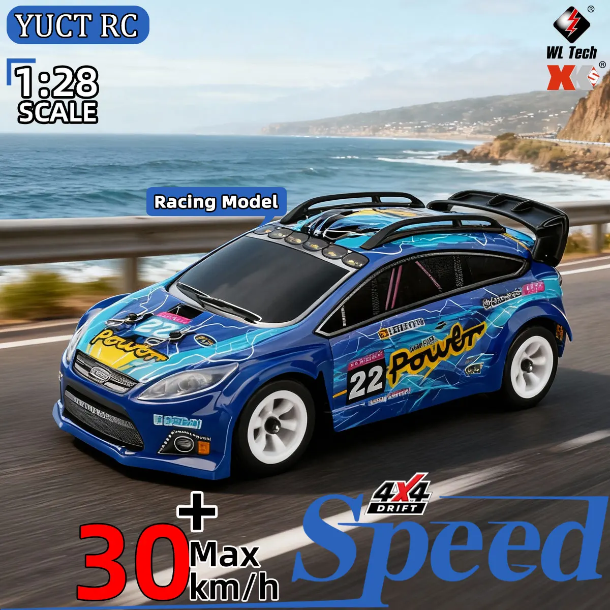 

Wltoys 284010 1/28 RC Car 2.4G 30KM/H High Speed Remote Control Drift Car 4WD Radio Controlled Mini Racing Car for Boys Gifts