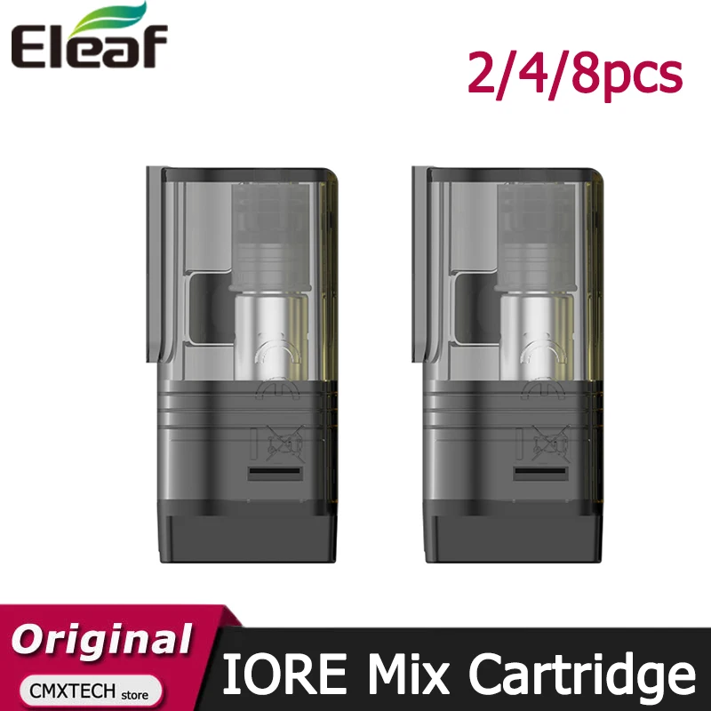2/4/8 قطعة خرطوشة مزيج Eleaf IORE الأصلية 2 مللي 1.0ohm ملء جانبي للسجائر الإلكترونية مجموعة مزيج Eleaf IORE Vape #1