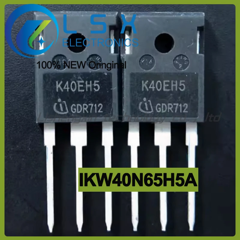 5-10pcs K40EH5 IKW40N65H5A  650V 40A TO-247 New and Original