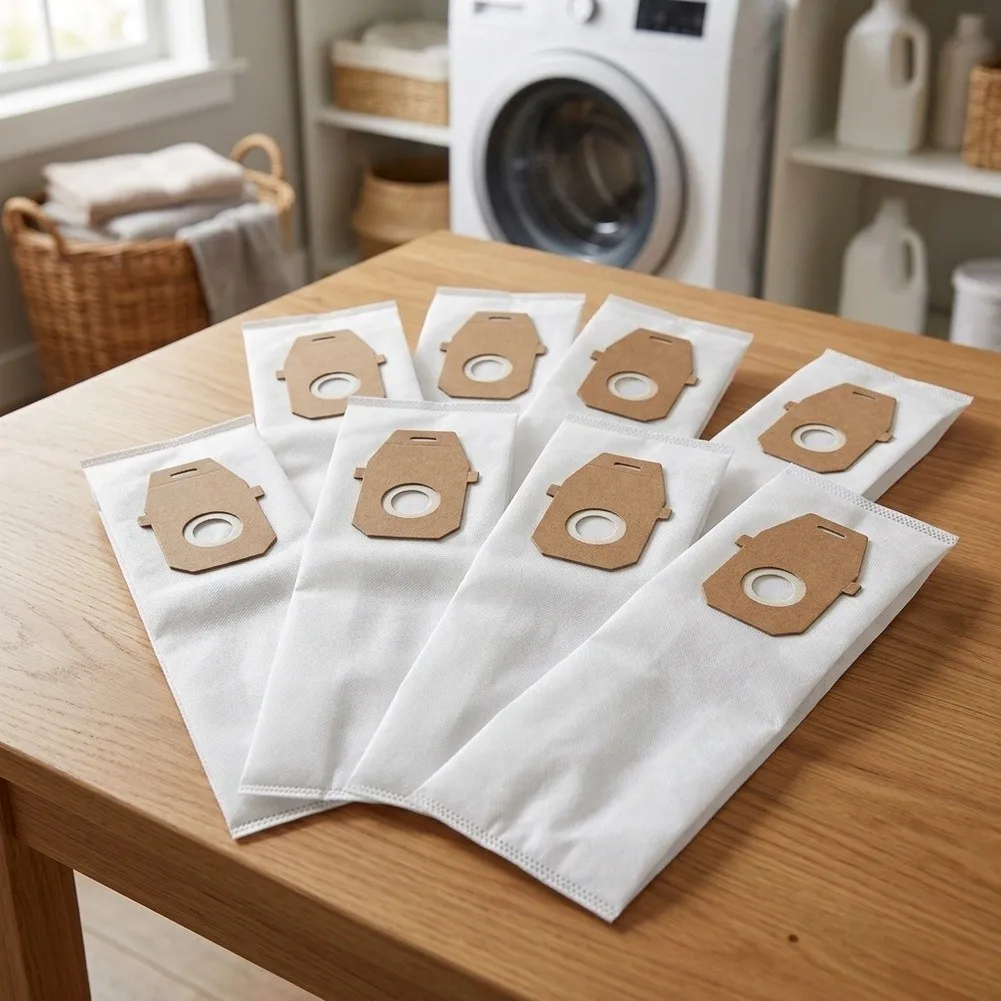 Dust Bags 8 Pack Compatible with For Hoover Type Q For Vacuum Cleaner for Efficient Dirt Retention and Handling