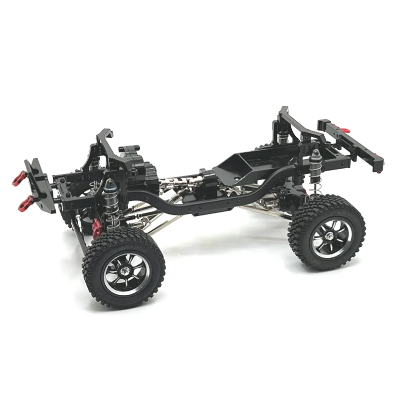 Metal atualizado atualizado quadro modificado, peças do carro, apto para o modelo MN, 1/12, MN128, MN86, G500