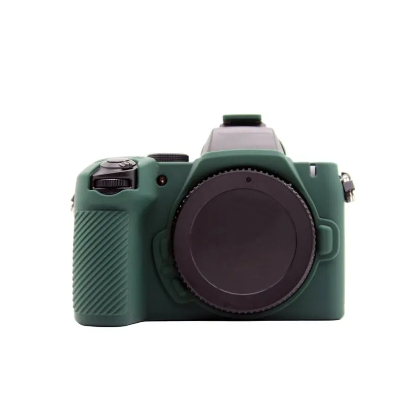 【TODAY-BUY】Protective Rubber Soft Silicone Case For Nikon Z50 II Glossy Sleek Armor Camera Body Cover For Nikon Camera Protectio