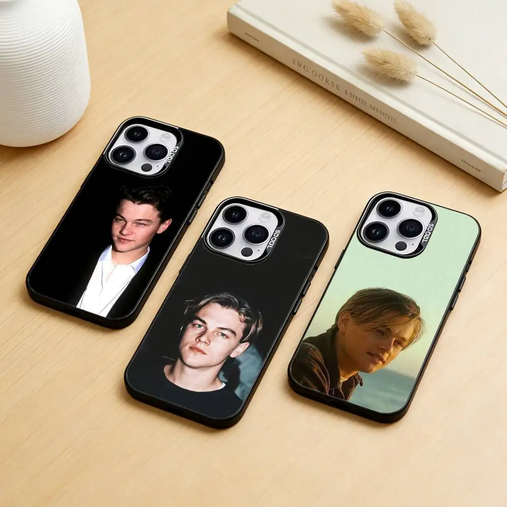 

L-Leonardo DiCaprio Phone Case Color Silver Shell For IPhone 17 16 15 14 13 12 11 Pro Max Plus