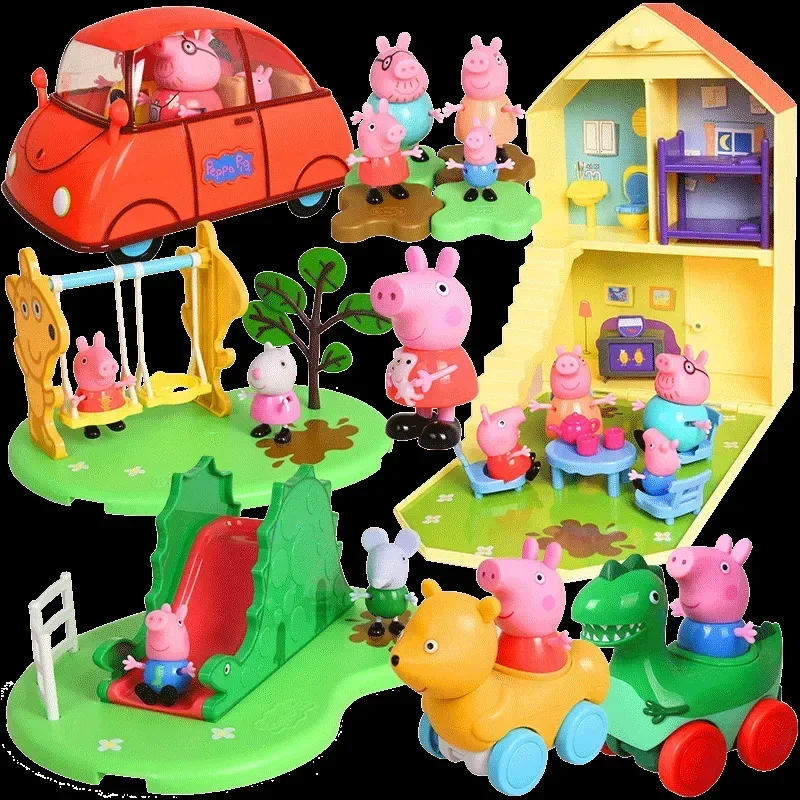 New Arrival Peppa Pig Set Toys George Susi Edmund Candy Suyirui Beca Pedro Richard Animal Wholesale and Retail of Children\'s Toy