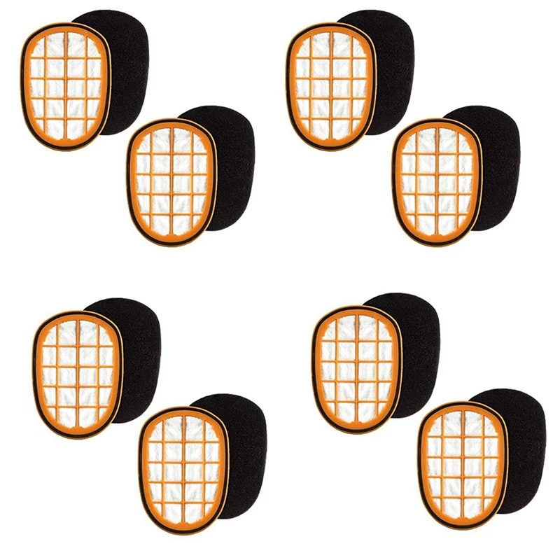 8X Vacuum Cleaner Filter Set Comp For  Speedpro Max FC6802 Speedpro Aqua Filter Set Replaces