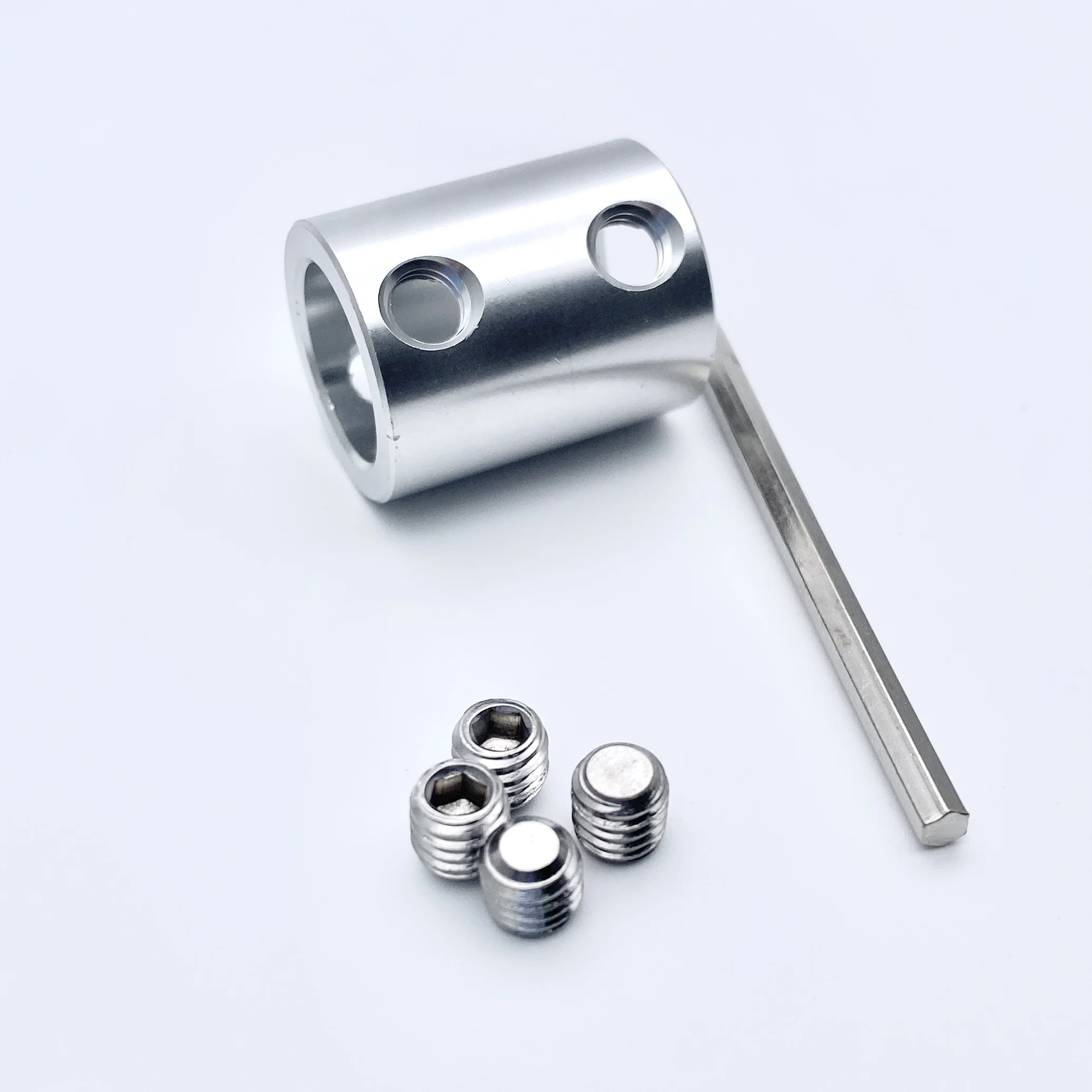 알루미늄 합금 커플링, DIY 모터 샤프트 어댑터, 확장 가변 직경 샤프트 슬리브 커넥터, 8mm, 10mm, 12mm, 14mm