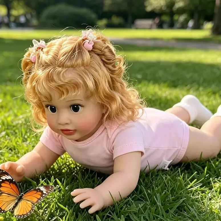 muneca-realista-pippa-reborn-de-66-cm-con-cuerpo-de-tela-suave-al-tacto-cabello-enraizado-a-mano-y-piel-3d-visible-princesa-coleccionable-de-primera-calidad