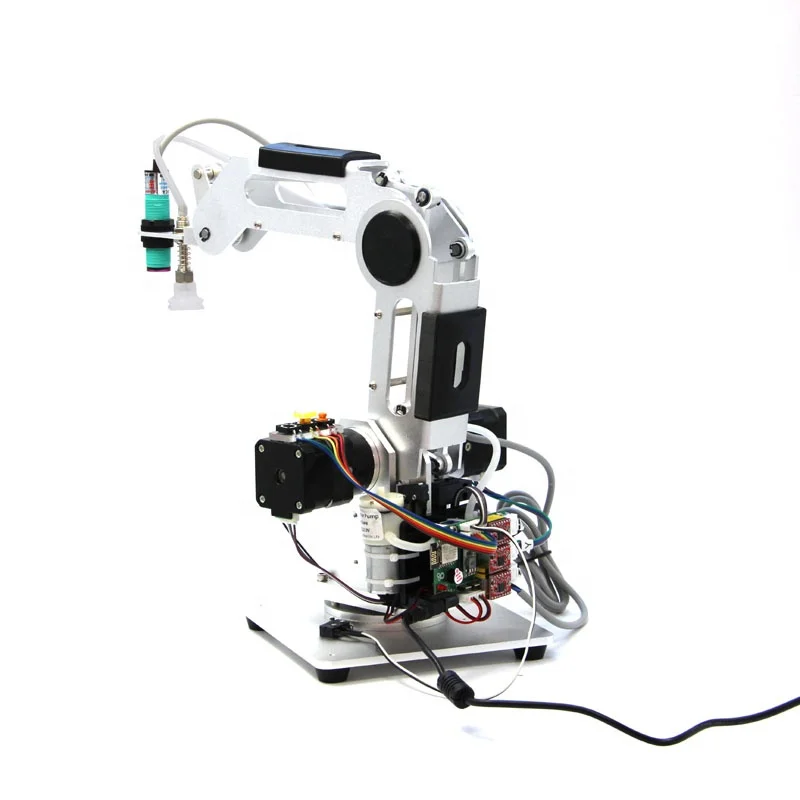 China supplier 0.5kg load lifting three axis MINI robotic arm for Industrial automation line baby robot mechanical arm kit