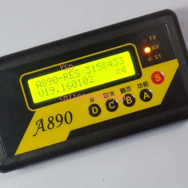 A890 Full-Frequency Automatic Analyzer with English Interface Built-in Li-Battery Wireless Remote Oscillation Resistor Debugger