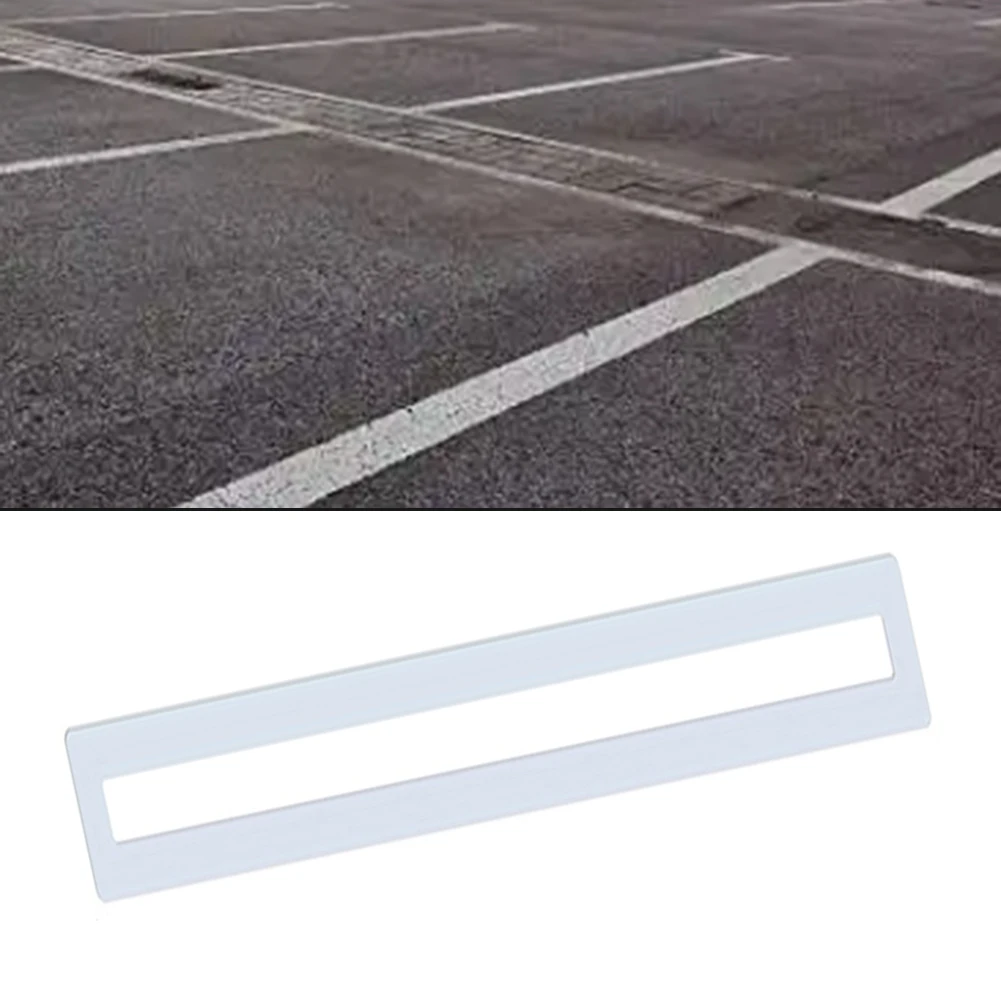 

Foldable Silicone Parking Lot Line Template Reusable Spray Paint Template Parking Lot Stencil For Road Marking 96.5X10.6 Inches