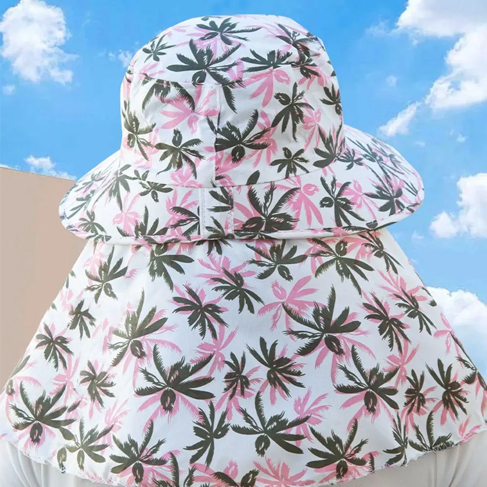 Летняя шляпа от солнца для лица и шеи, защита от ультрафиолета, защитный чехол с ушками, женские шляпы, уличная рыбалка, охота, пеший туризм, шляпа для отдыха