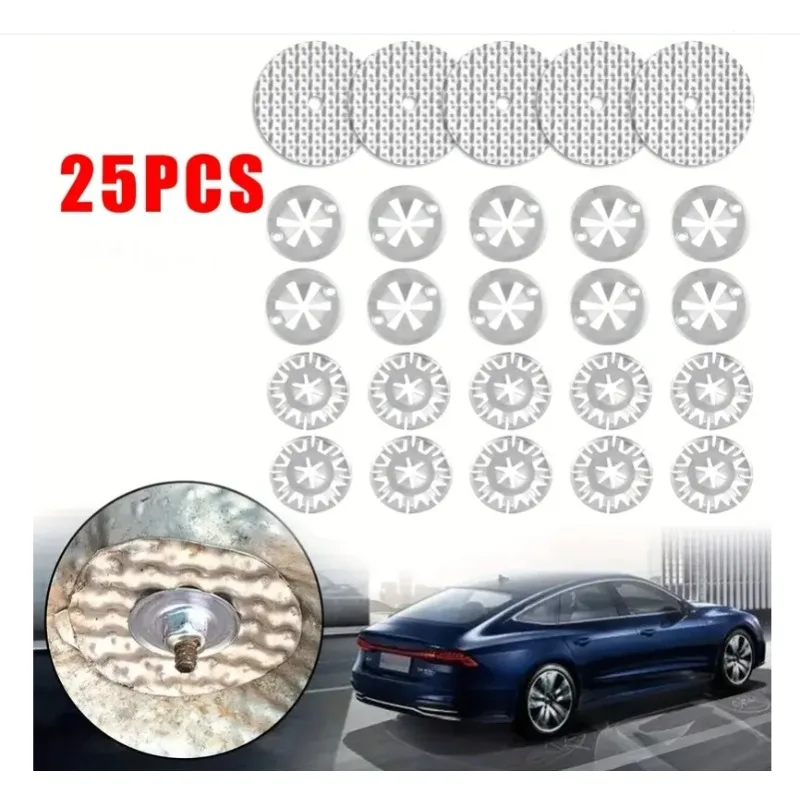 25/50Pcs Hitzeschild Reparatur Kit Wärme Schutz Platte Hitzeschild Waschmaschine Befestigung Ersatz Reparatur Kit Straffen gaske