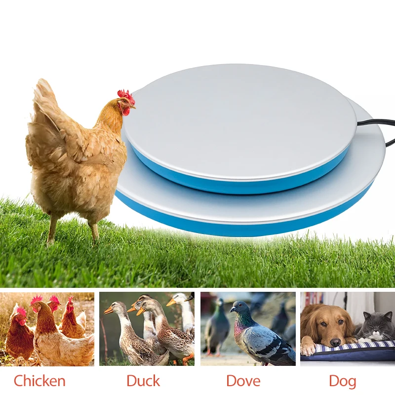 1 Pcs Poultry Drinking Water Constant Temperature Base, Safe and Durable Poultry Waterer Drinker Heated Base, Farming Equipment