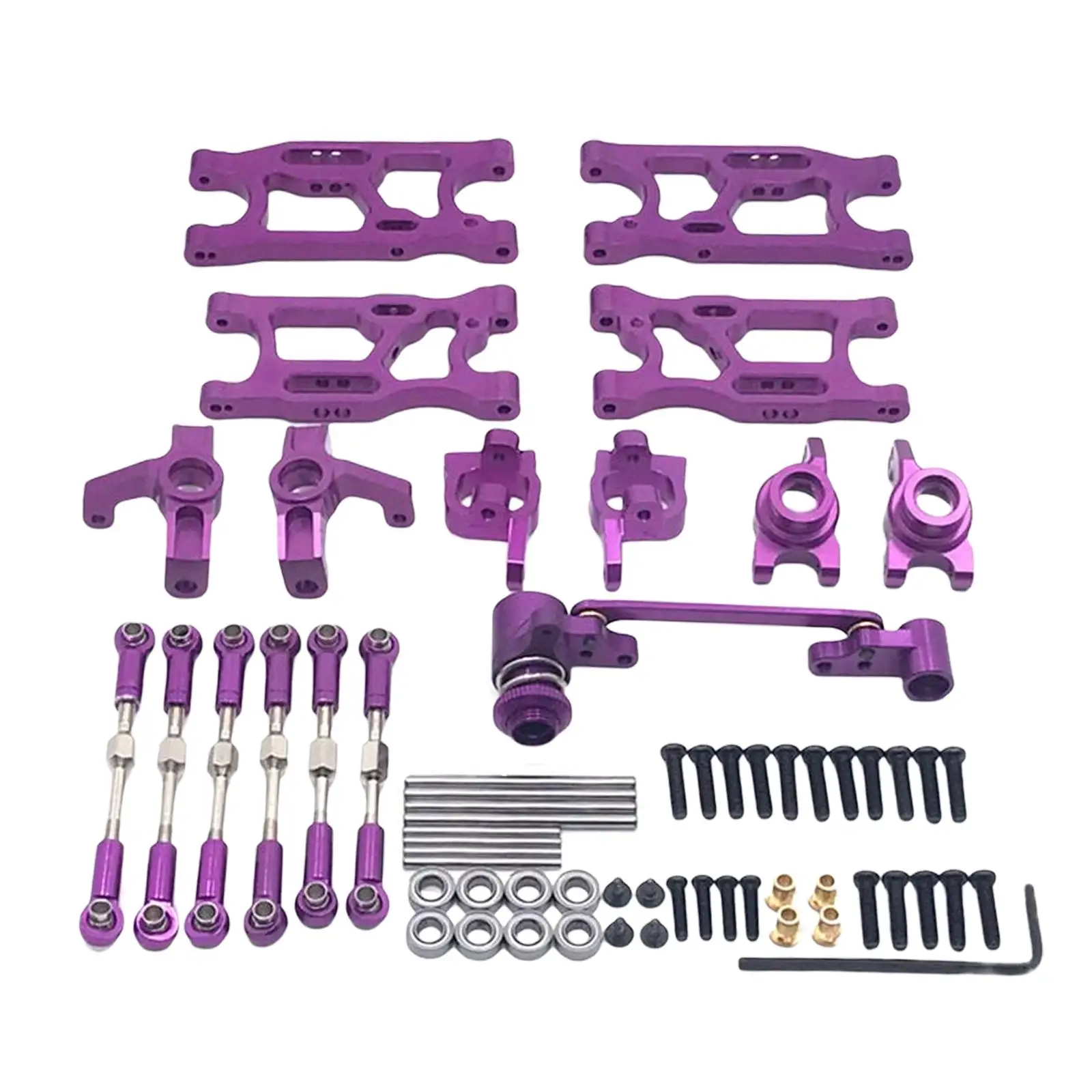 

Набор металлических деталей для тюнинга 1/12 1/14 для Wltoys 144010 144001 144002 124017, запасные части для радиоуправляемых машин, DIY