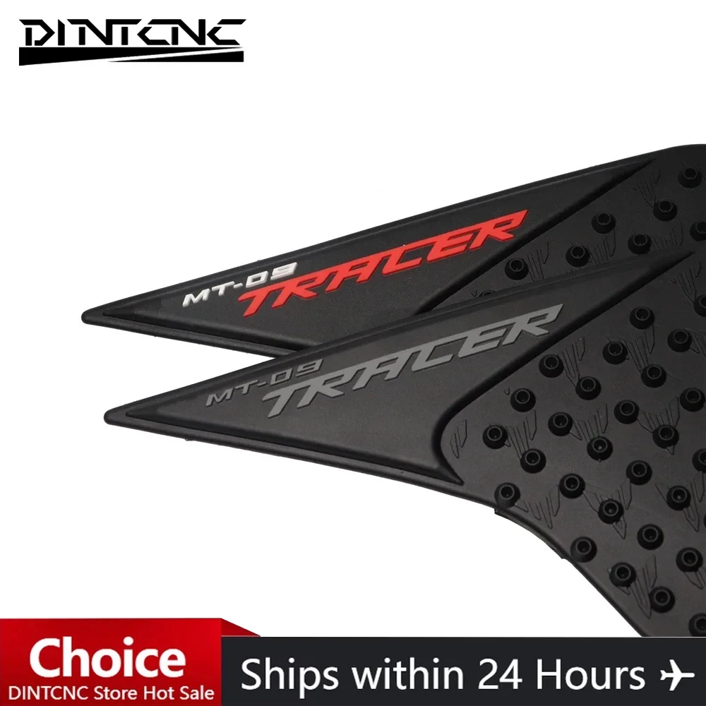 

For YAMAHA MT09 TRACER GT Motorcycle Stickers Anti Slip Knee Grip Accessories Fuel Tank Cap Decorative Sticker FZ09 MT 09 Tracer