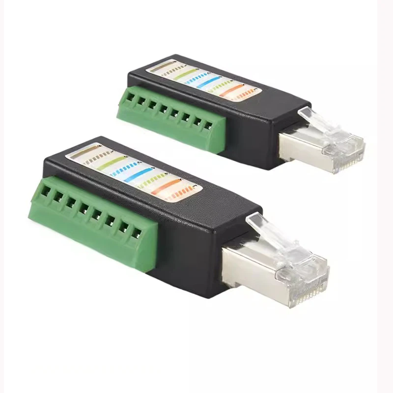 RJ45 do 8P 8PIN Terminal Free do spawania kabel zaciskany RJ45