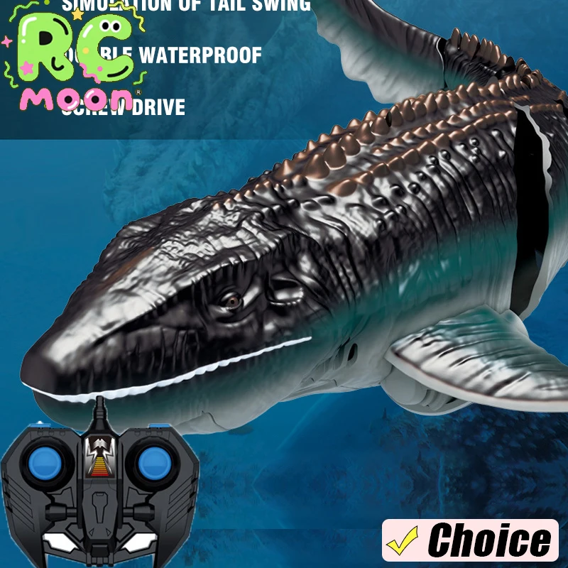 

Remote Control Speedboat High Speed Wireless Radio 2.4G Waterproof Outdoor Electric Simulated Animals Toys For Kids Gifts