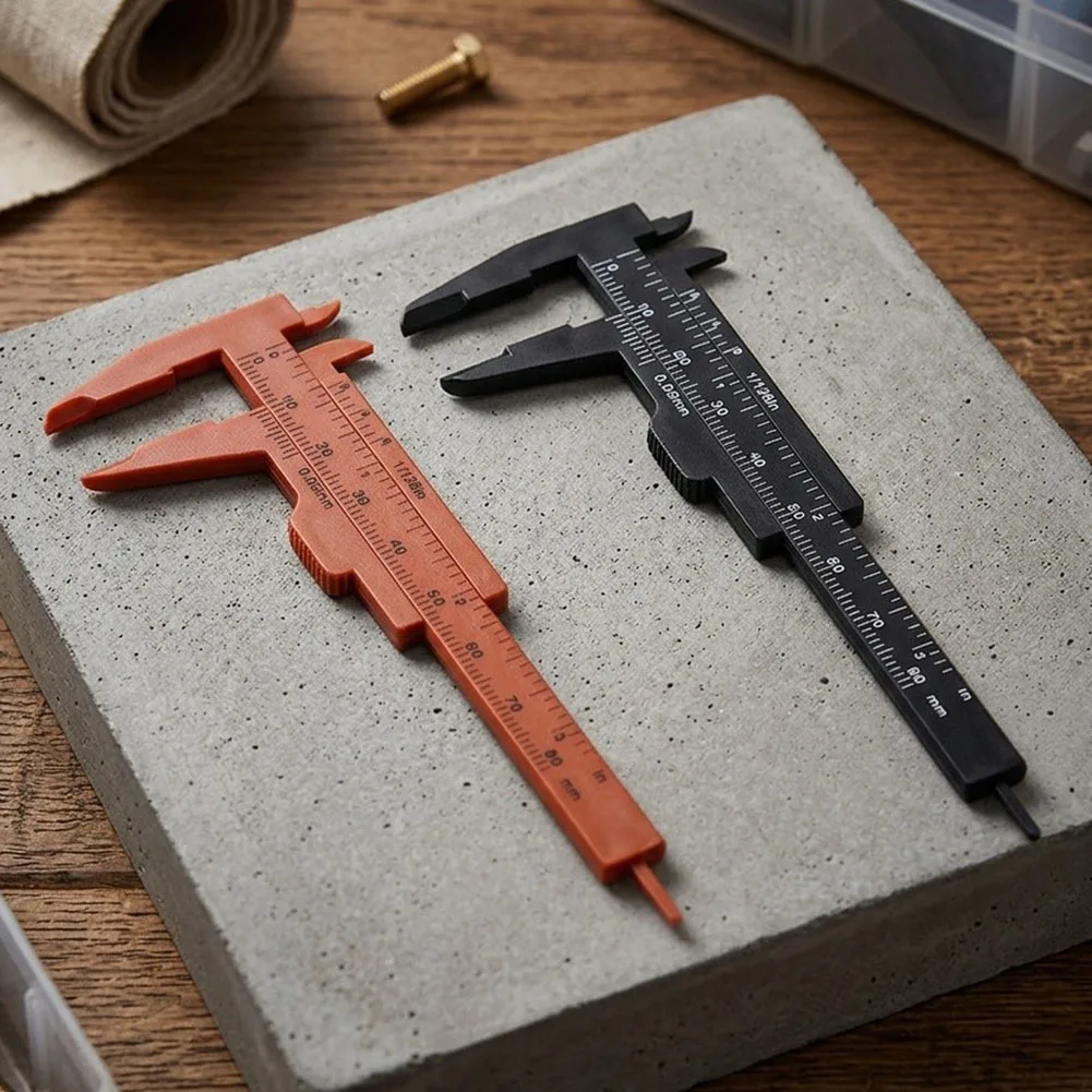 2PCS Caliper Gauge for mini Vernier Caliper Accurate Measurement 10.7*4.5 Cm For Professional Applications For Measuring