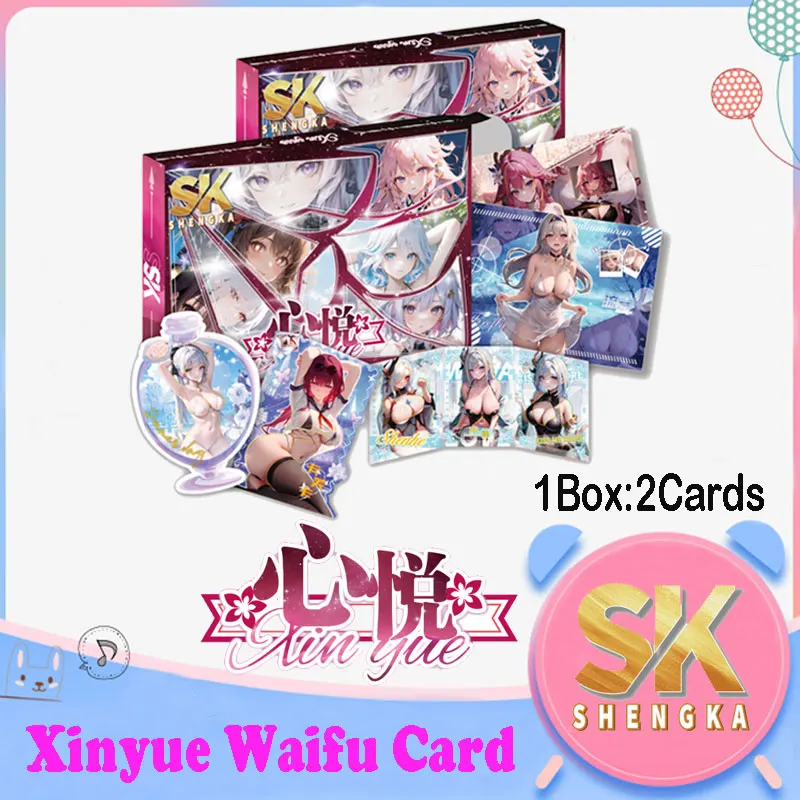 Lastest A6 Size Xinyue Collection Card Board Goddess Story Waifu Yae Miko Booster Box ACG TCG CCG Doujin Toy And Hobbies Gift