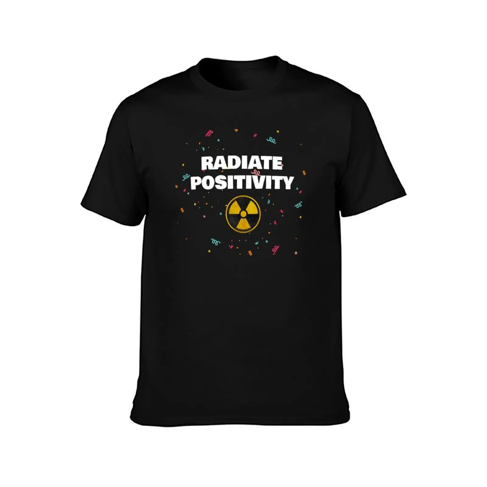 Radiate Positivity Radiologist Gift X-ray Radiology Tech T-Shirt Casual Daily Graphic Tee