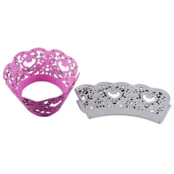 YINISE Love Cake Lace Metal Cutting Dies For Scrapbooking Stencils DIY Album Cards Decoration Embossing Folder Die Cuts Tools