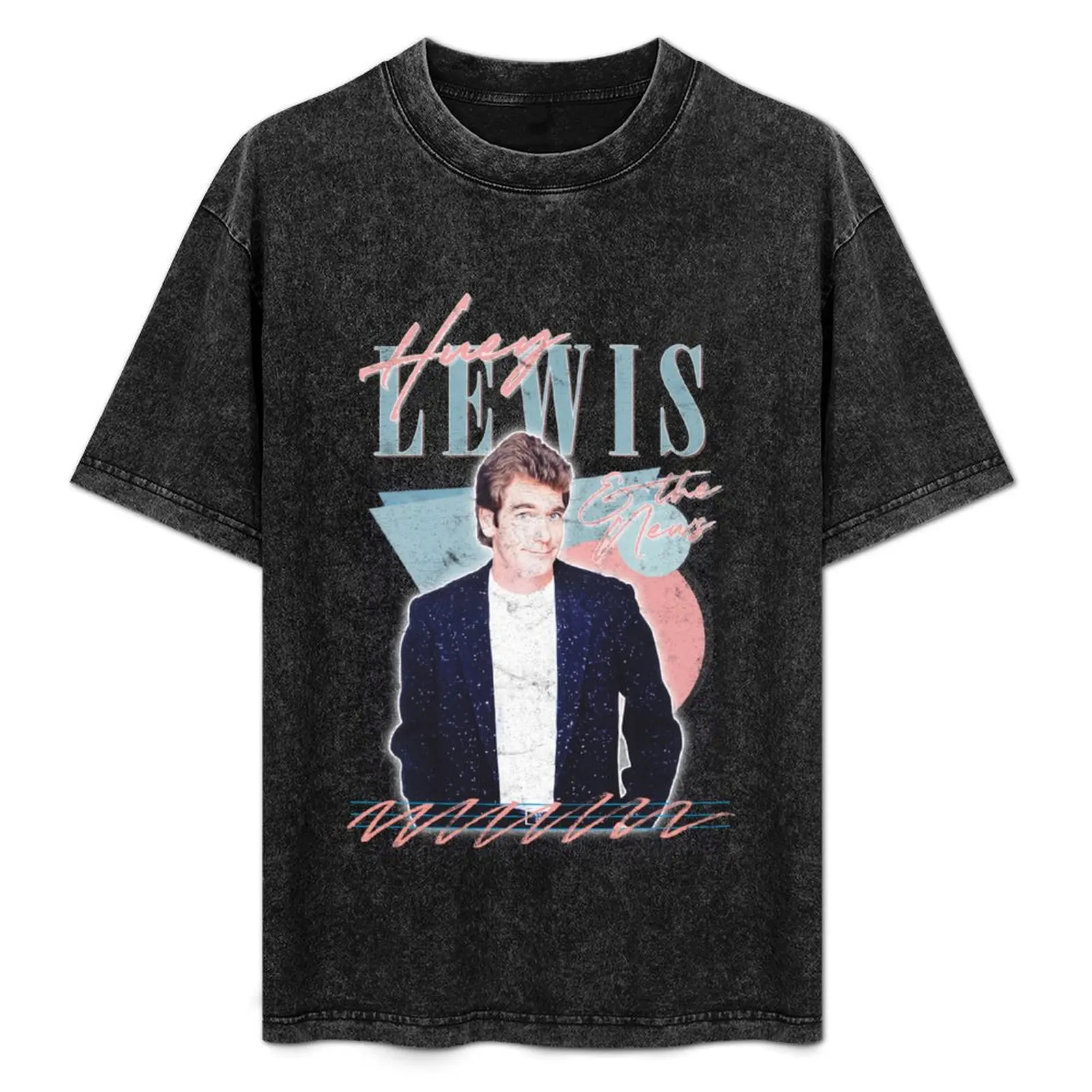

Huey Lewis The News 80S Retro Faded Style Design T-Shirt Performance Workout Short Sleeve Tee