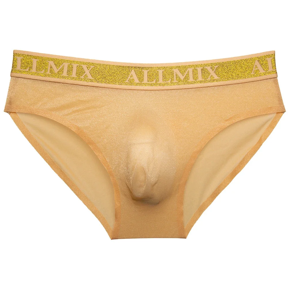 

Мужское сексуальное нижнее белье с надписью, спортивные фитнес-ледяной шелк, нижнее белье с низкой талией, U-образные выпуклые трусики с мешочком, дышащие трусы, плавки