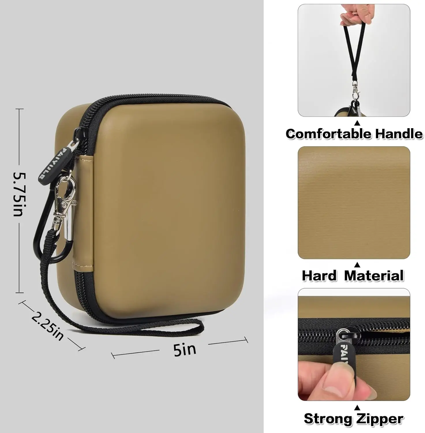 (CASE ONLY) Carrying Case for Garmin Xero C1 Pro Chronograph, Range Shooting Chronograph Ballistic Precision Travel Organizer - view 3