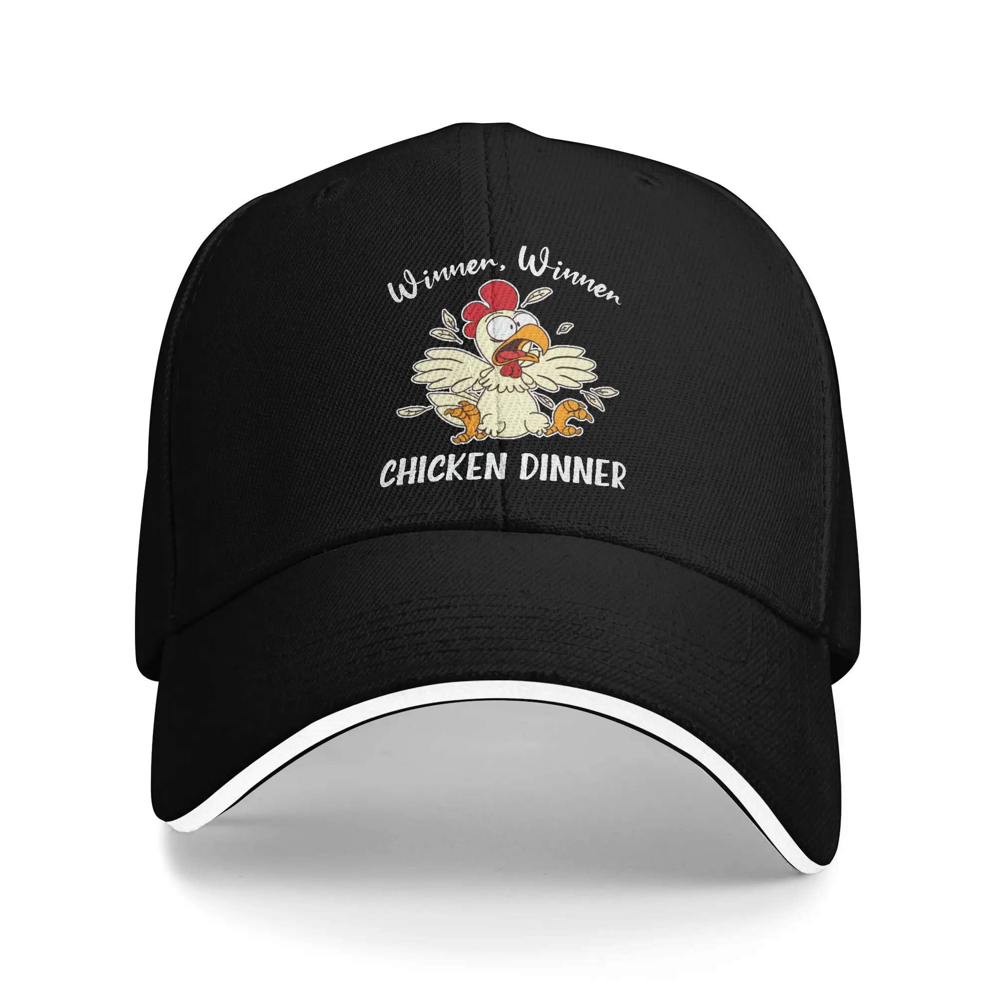 Hot Sale Winner Winner Chicken Dinner Thanksgiving Baseball Cap  Gift Sport Cap  Weekend Getaway Sport Cap