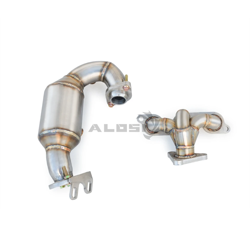 High Performance Exhaust Manifold and Downpipe for Smart Fortwo 451 1.0T 2009-2014 Stainless Steel