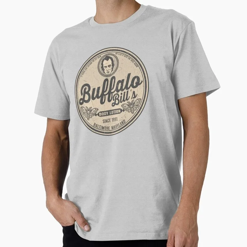 The Silence of the Lambs Horror Movie Graphic T-Shirt, Buffalo Bills Body Lotion Death's Head Moth Halloween Gift, Unisex Tee