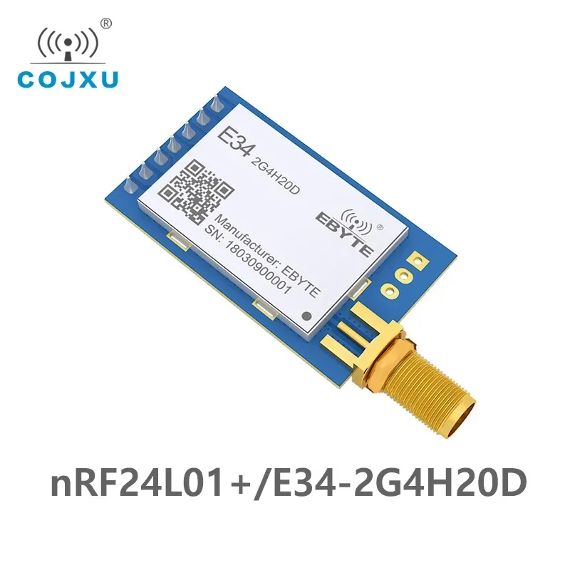 E34-2G4H20D-V2.0 nRF24L01 2.4G Automatic Frequency Hopping Long Range Wireless Transceiver Module Automatic Retransmit