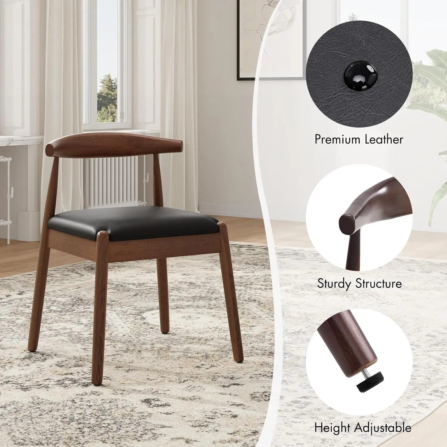 Thumbnail 4 - #4 Trending Solid Wood Dining Chairs Right Now