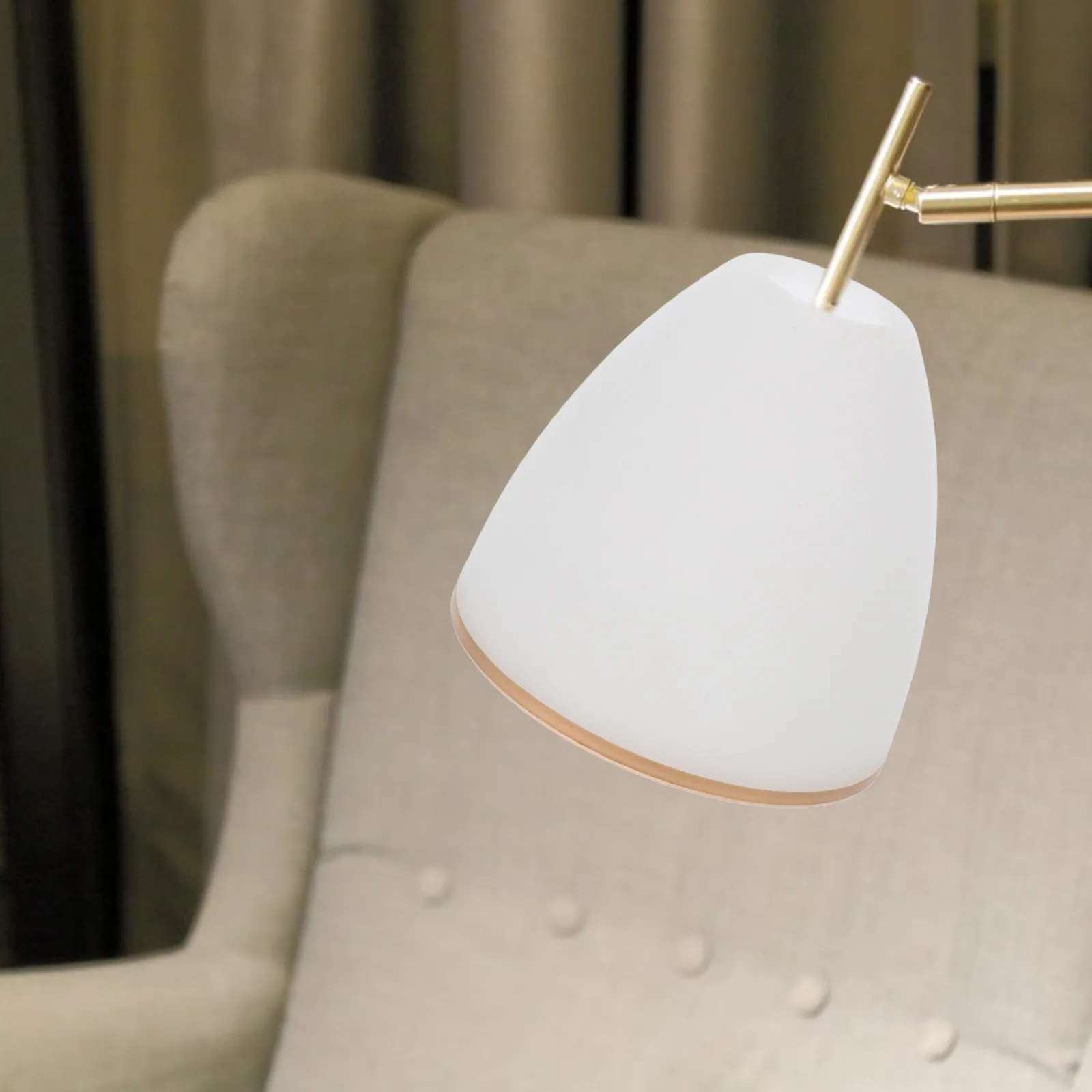 Replacement Glass Lamp Shade Compatible with Ceiling Pendant Hanging Wall Lights Decorative Light Fixture Cover for Modern Retro