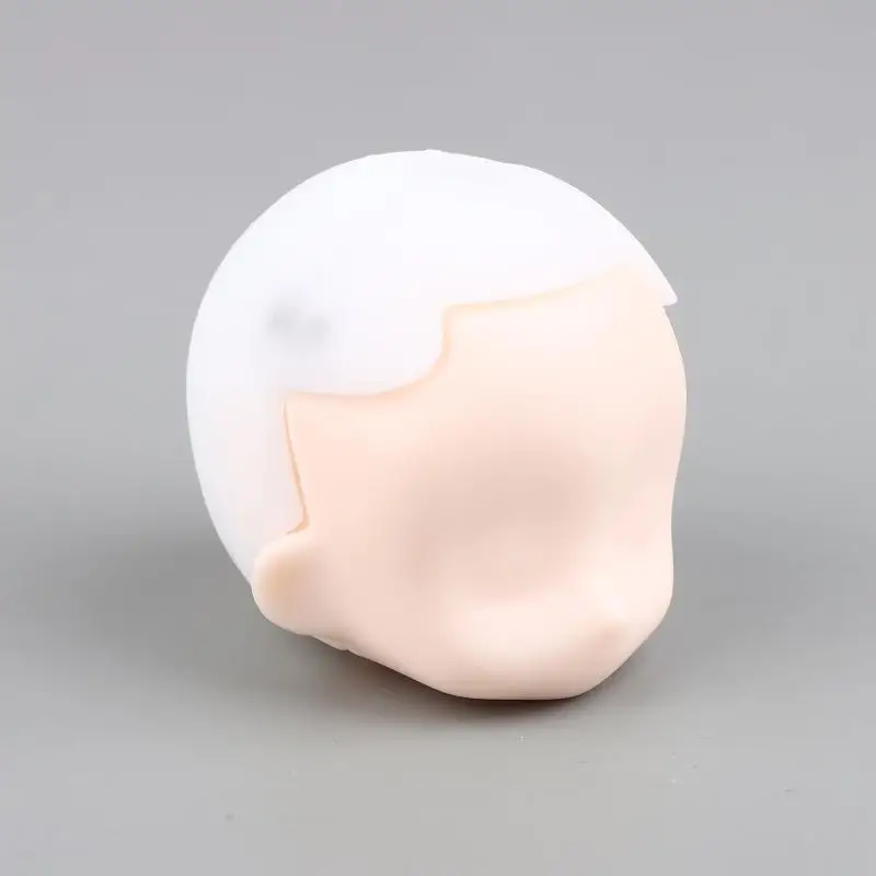 Ob11 Doll Accessories DIY Blank Face Mold GSC Universal Head Shell for Clay Doll Custom Headmaking Home Craft Supplies