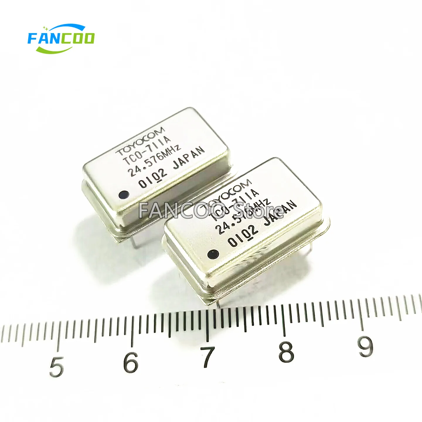 5pcs 24.576M 24.576MHZ 24.576 Crystal Oscillator Active OSC DIP-4 Rectangle Full Size 3.3V 5V