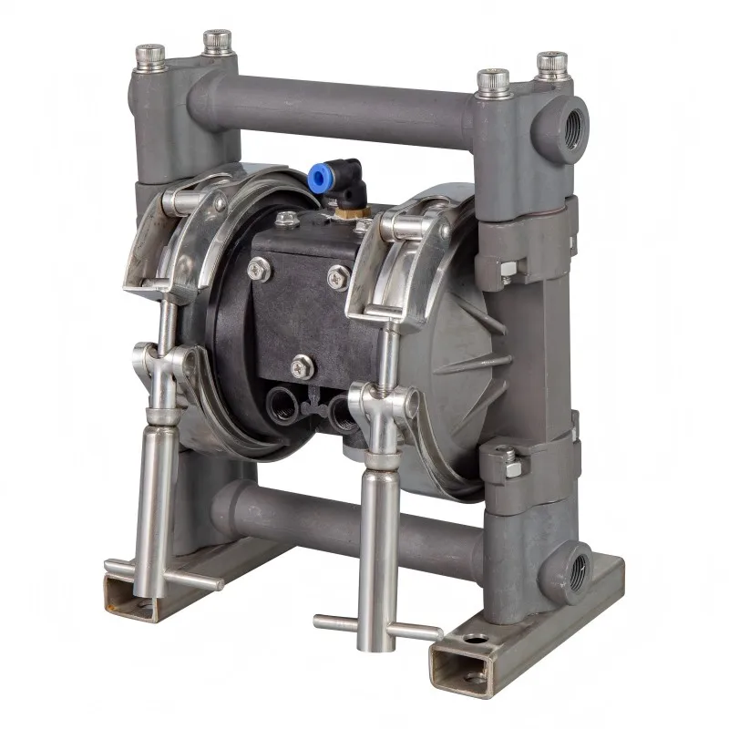 Stainless Steel Electric Air Operated Double Diaphragm Pump Industrial Chemical AODD Fluid Transfer Pump