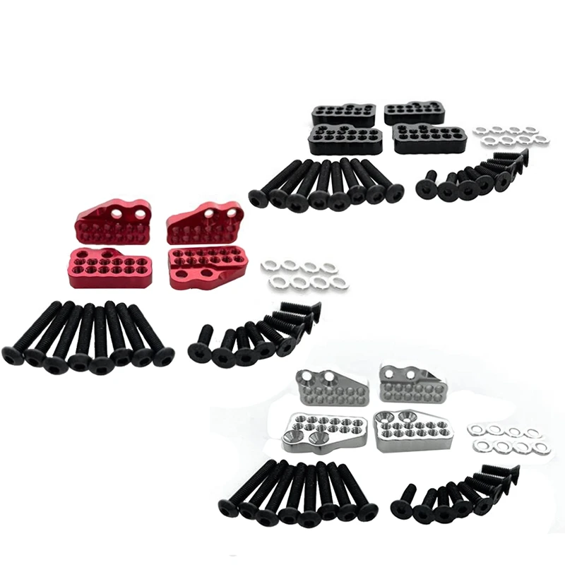 Metalen Schokdempers Vast Code Mount Voor Axiale Capra 1.9 Utb 1/10 Rc Auto Onderdelen Accessoires, Rood