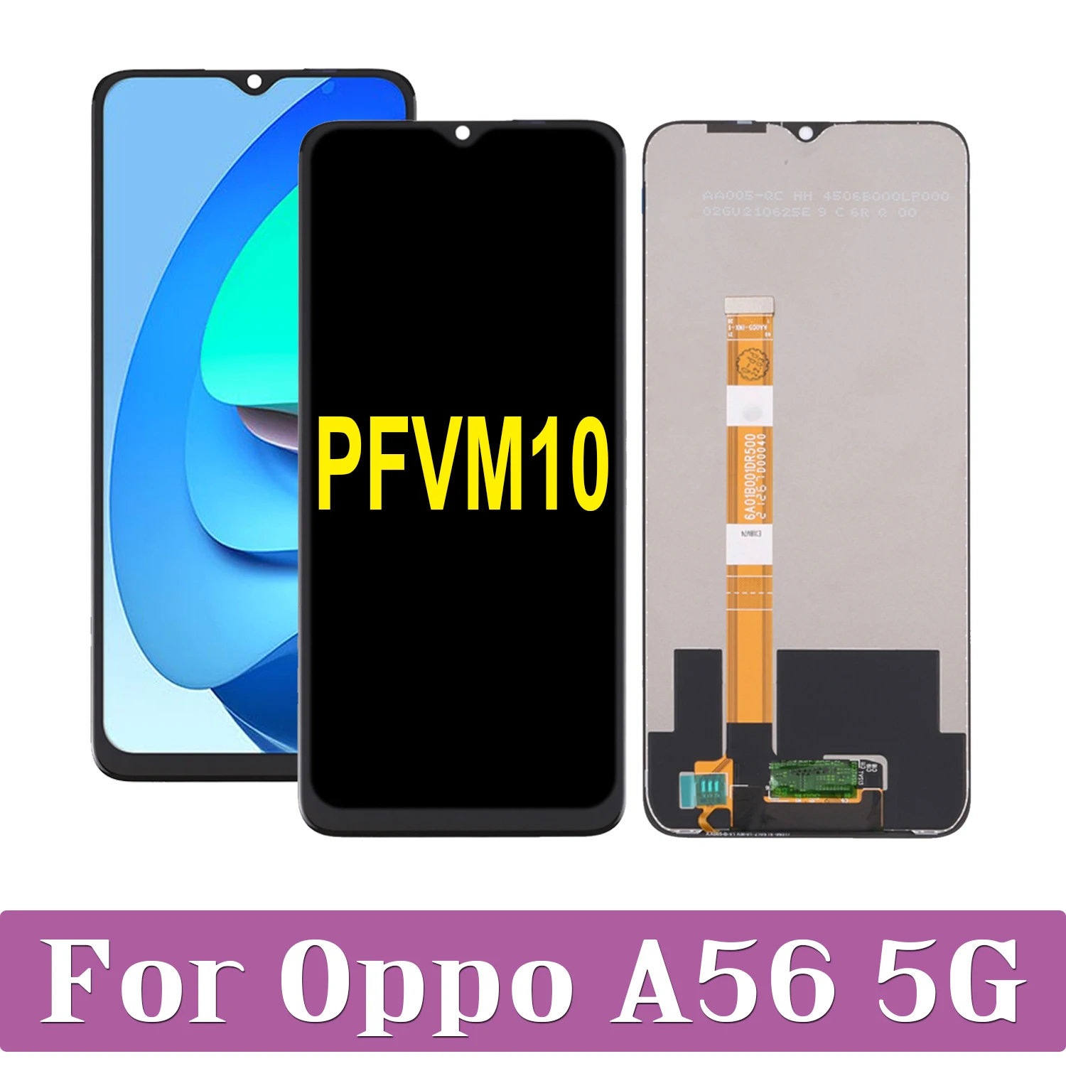 

Original 6.5" For OPPO A56 5G PFVM10 LCD Display Touch Screen Replacement Digitizer Assembly