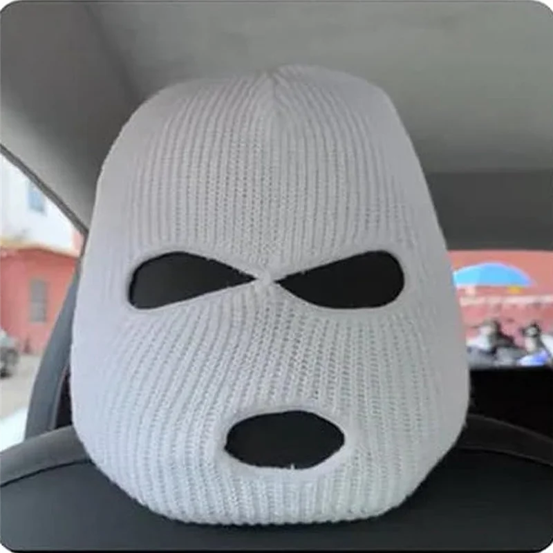 Topi Sentinel mobil Tesla, Aksesori dekorasi Interior topi Sentinel lucu kepribadian untuk kursi mobil Tesla Model3/Y/X/S, putih