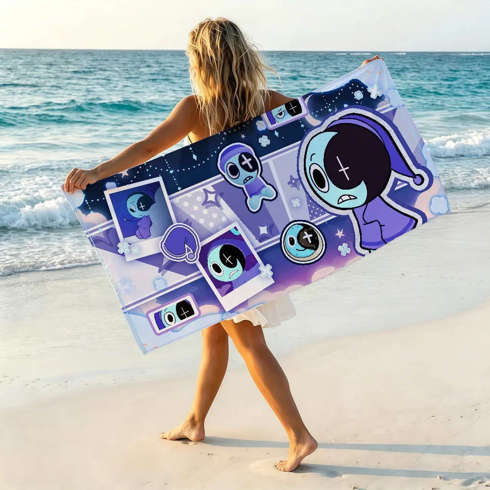Anime D-Dandys Game W-World Cartoon Towel Soft Pool Gift For Travel Gym Shower Camping Quick Dry Sports Beach Towel