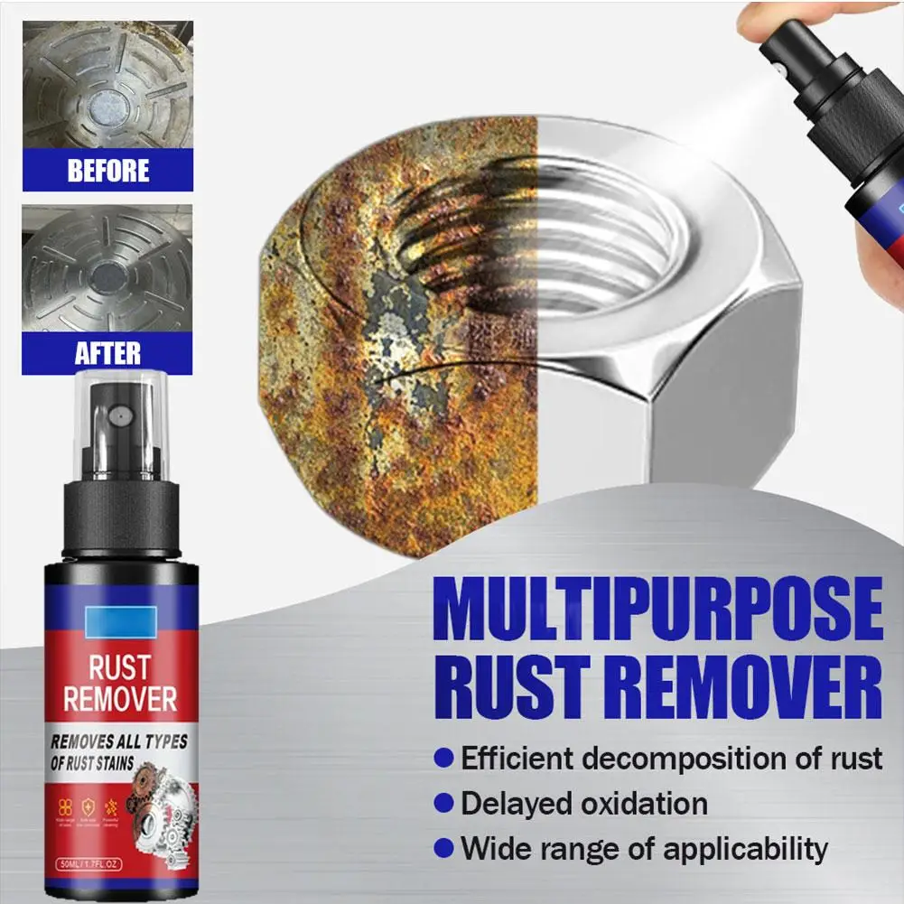 سيارة إزالة الصدأ رذاذ سيارة معدنية بالتفصيل رذاذ الصدأ المذيب تلميع السيارات الرعاية المضادة للتآكل جسم السيارة الصدأ تنظيف رذاذ #4