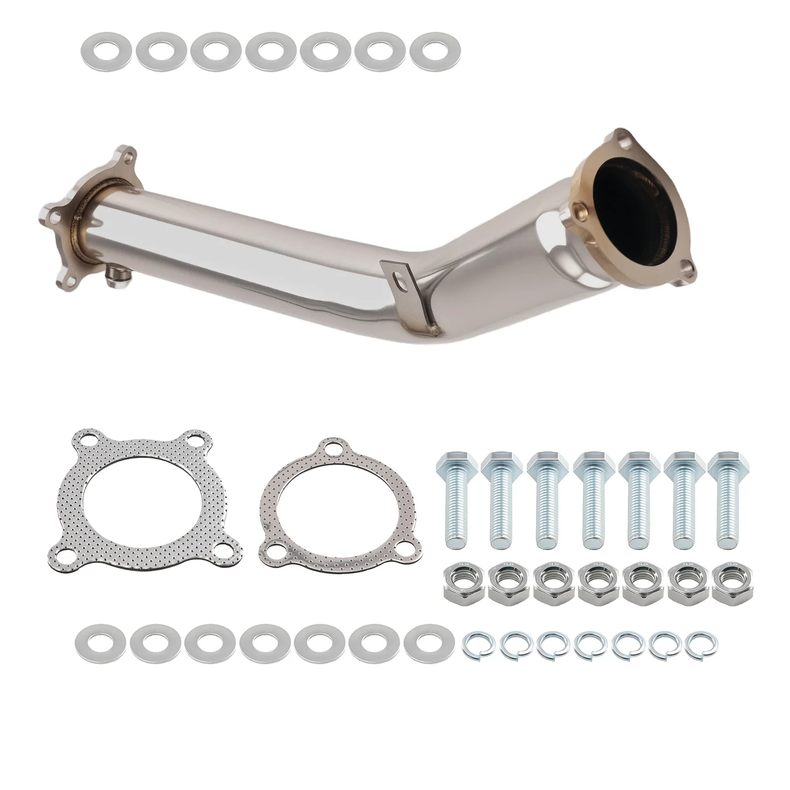 

3" Inlet Exhaust Pipe Kit for Audi A5 Q5 B8 2.0T TFSI 2008-2017 Turbo Charge